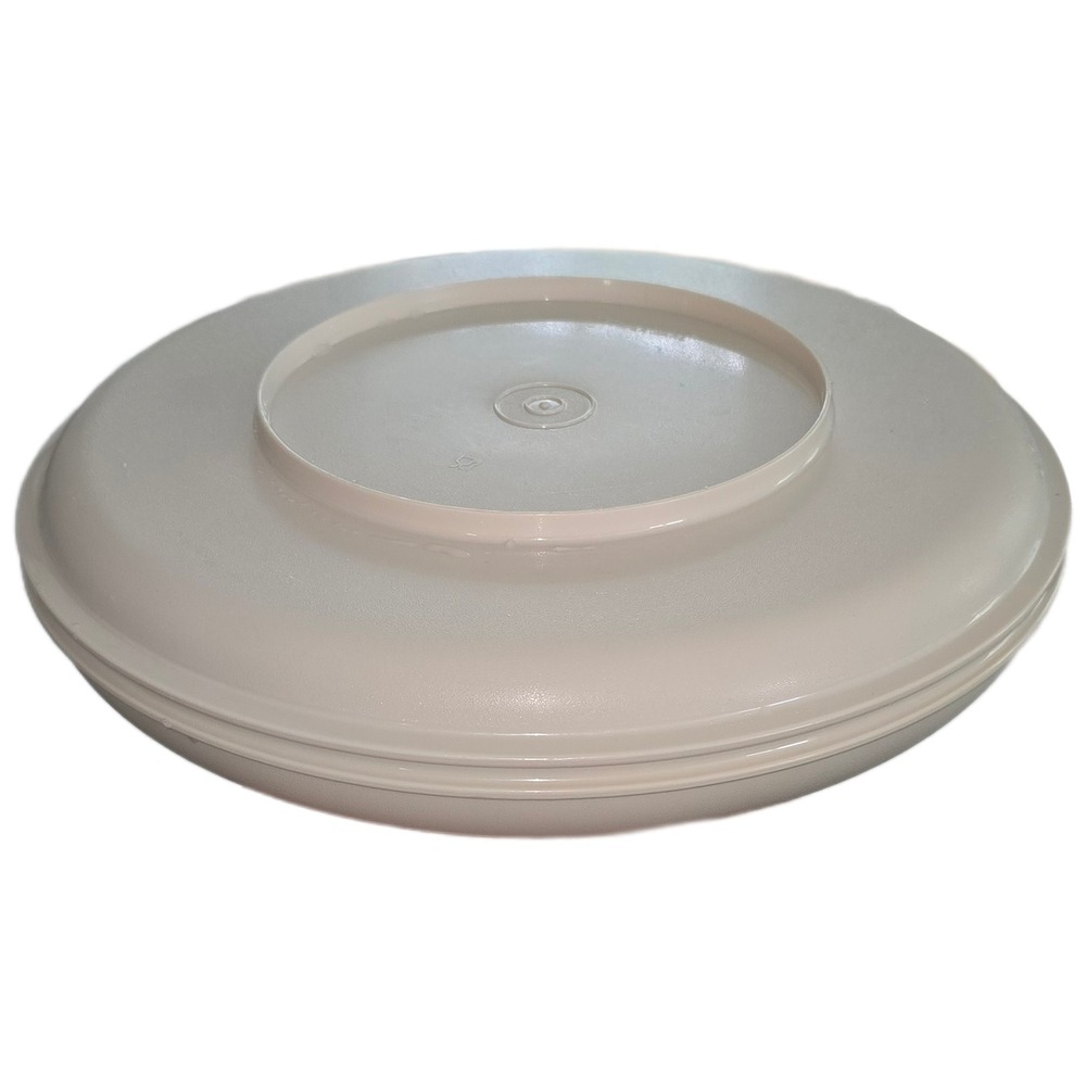 Vintage Tupperware Servalier Bowl and Lid Replacement‎ Almond Beige Round 812-24